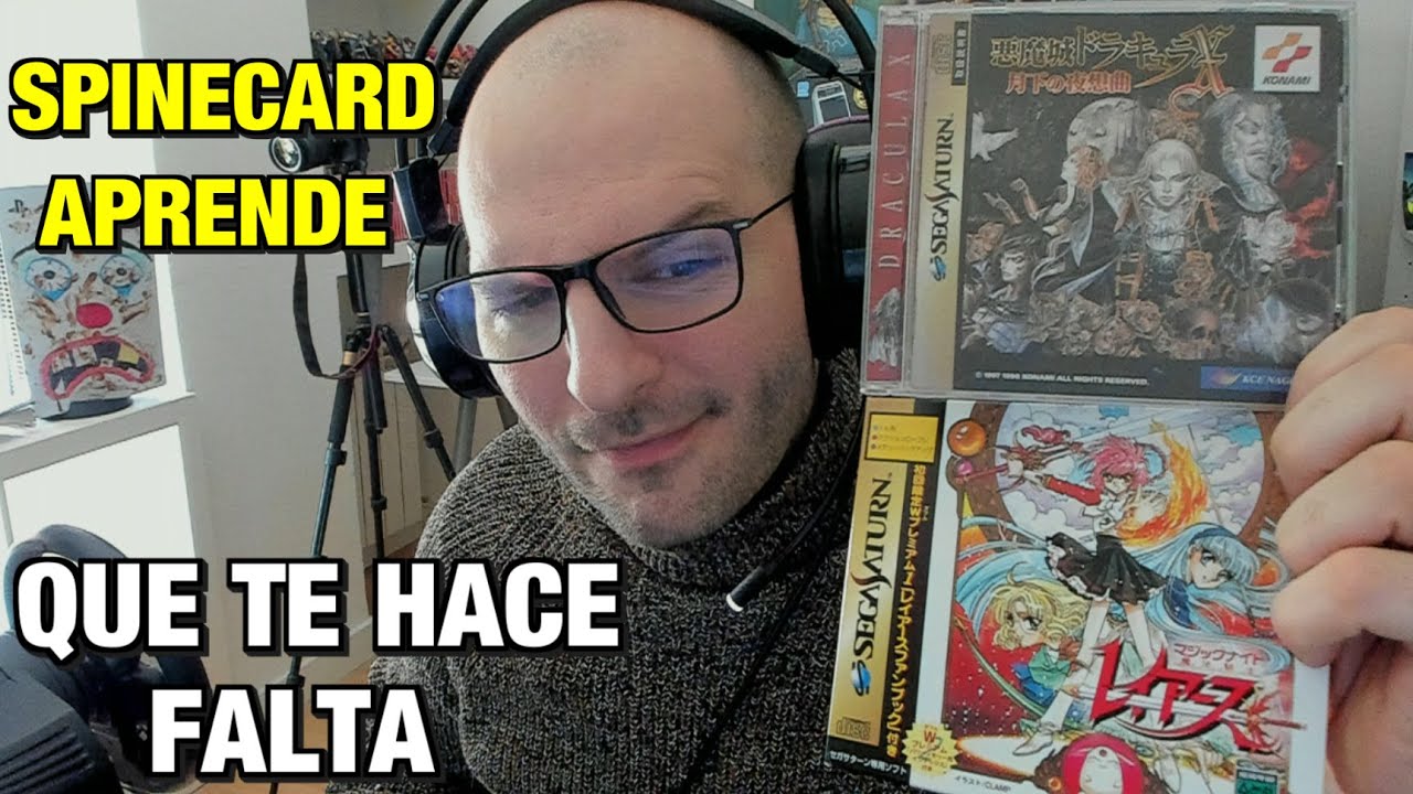 SPINECARD NO ME LLAMES PALETO POR JUGAR A JUEGOS JAPONESES - retro - sasel - sega saturn - español