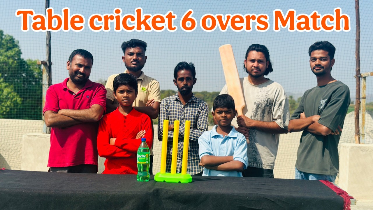 Table cricket 6 Overs Match | Kannayya Videos | Trends adda Vlogs