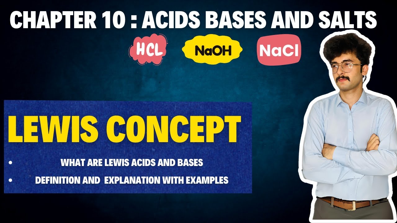 Lewis concept of acids and bases || lewis concept || mmk chemistry