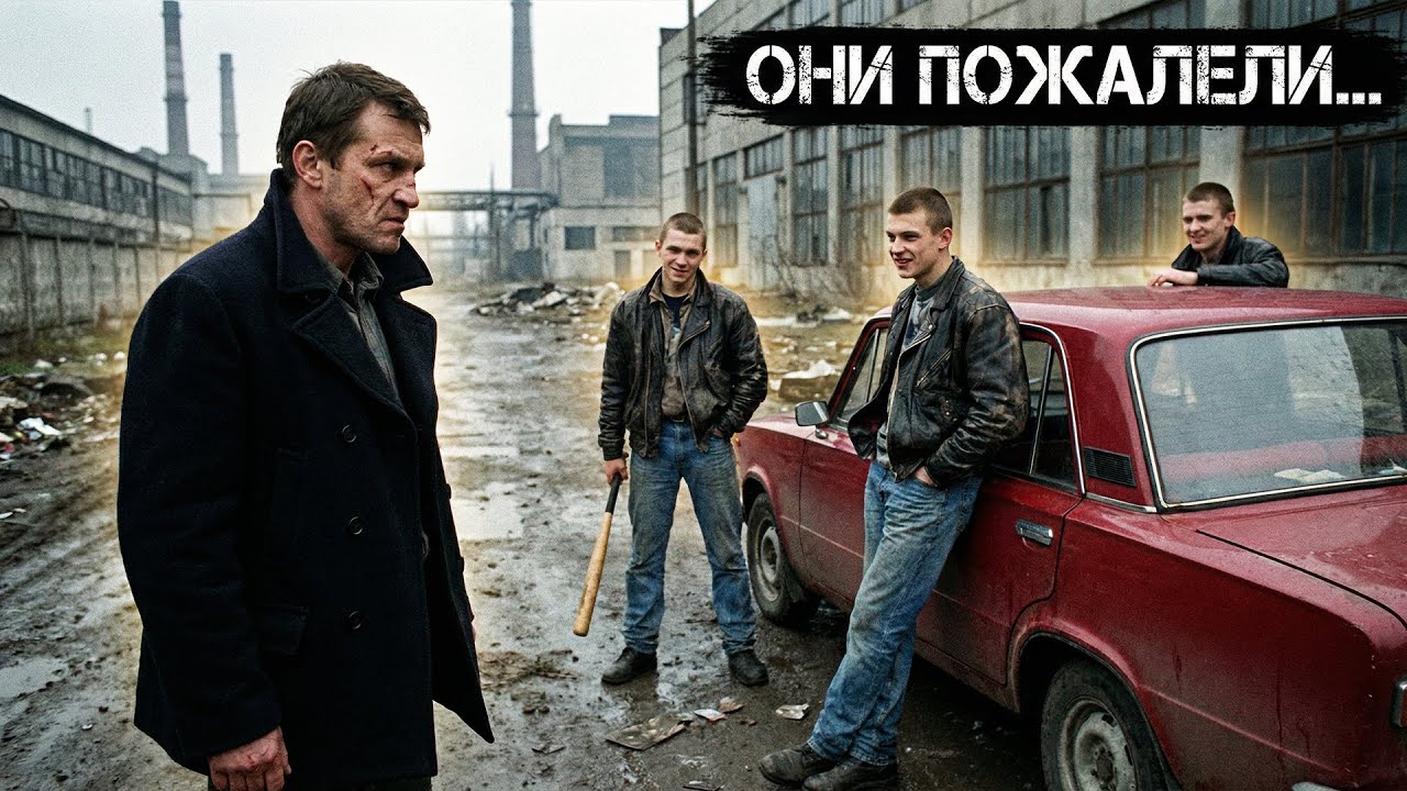 Наглый бык ударил бродягу в бушлате, не зная что это легенда СПЕЦНАЗА. Кабан ответил за всё...