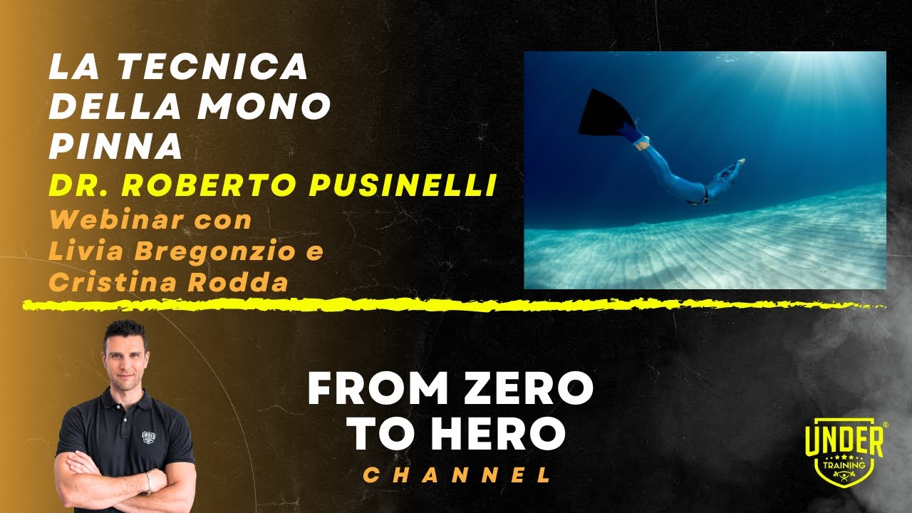 Apnea - La tecnica della mono pinna - Webinar con Livia Bregonzio e Cristina Rodda