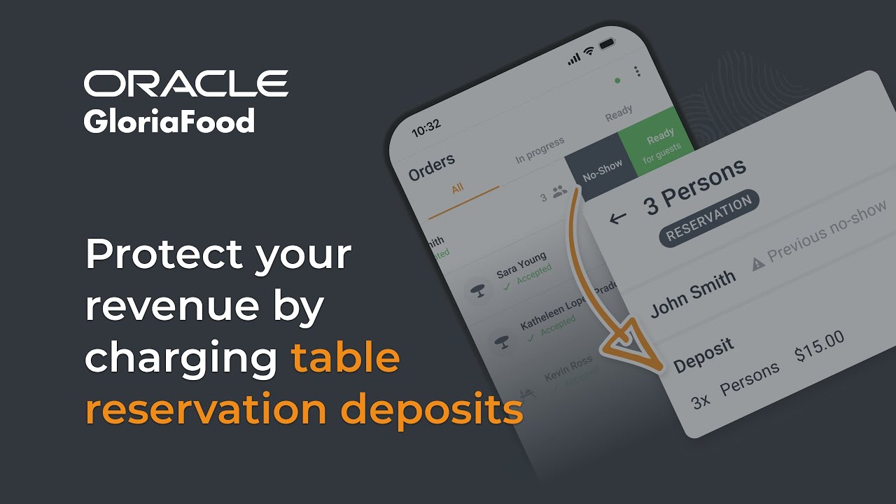 How to take a restaurant reservation deposit from your customers