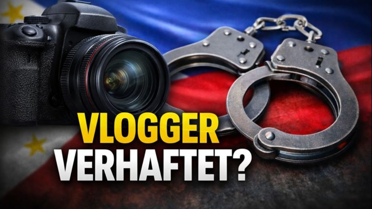 Vlogger verhaftet: Was Ausländer auf den Philippinen beachten sollten