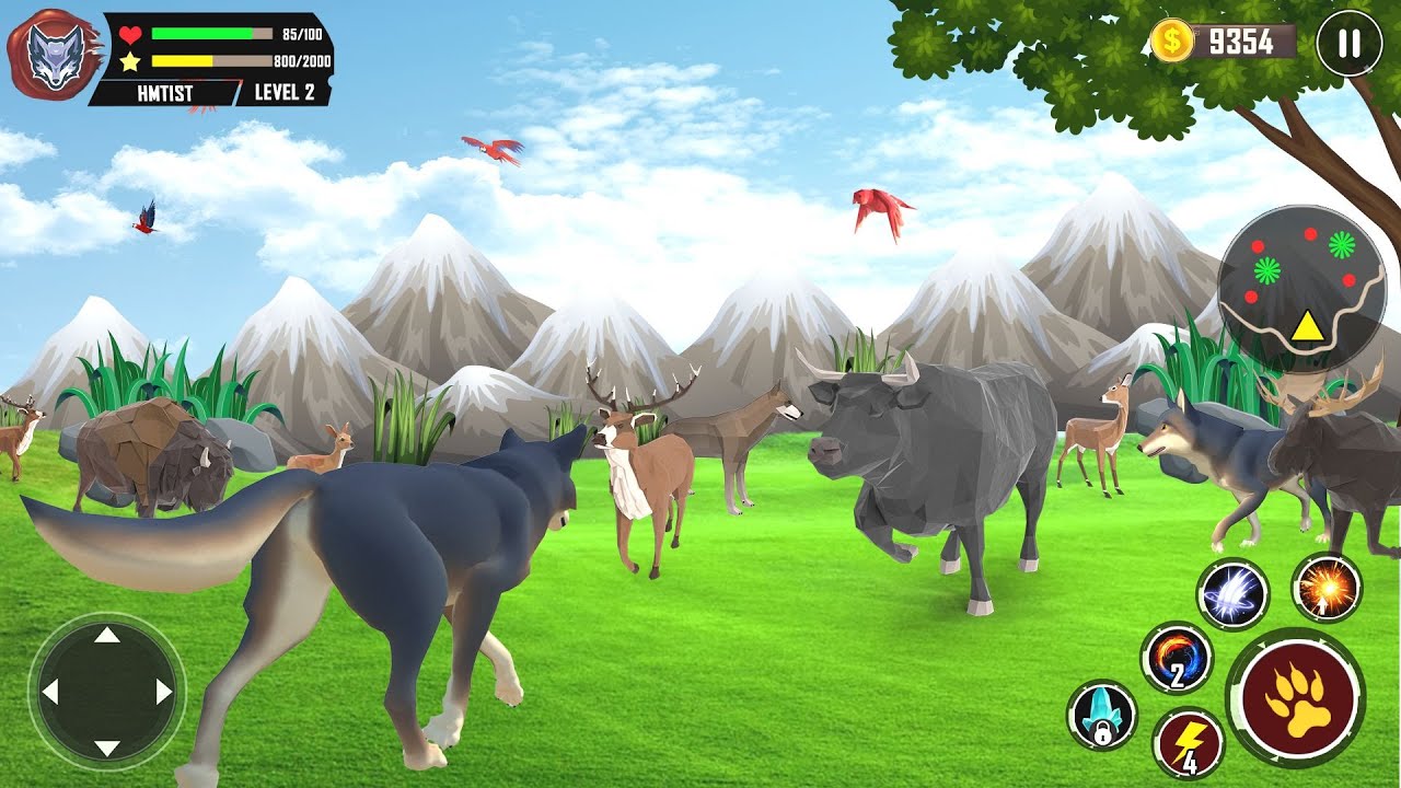 Wild Wolf: Animal Simulator 3d Google Play By Gamba Studio