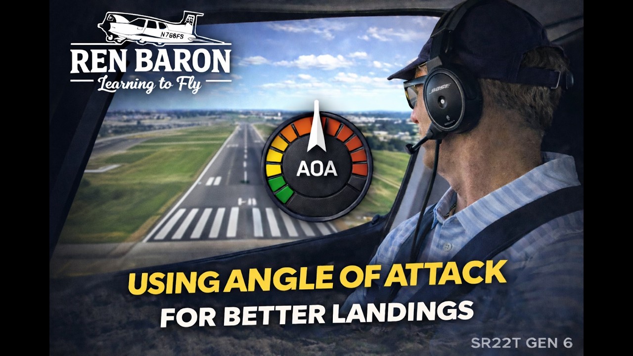 Using Angle of Attack For Great Landings