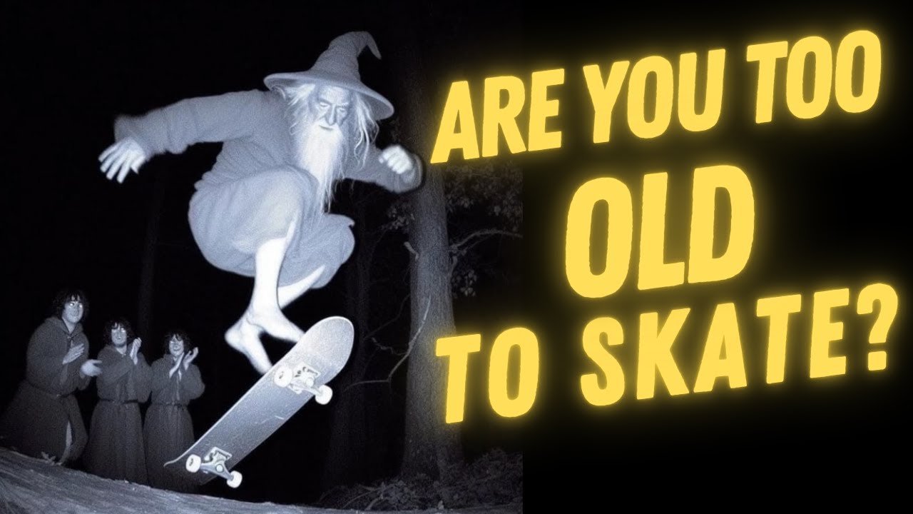 🤔Are you too old to skate? Why I skateboard as an older adult & how to keep skateboarding forever!