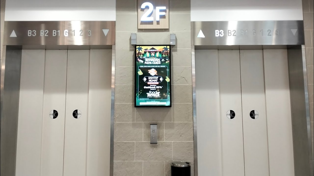 Thyssenkrupp Elevator at AEON Mall Sentul,West Java(East Elevator)
