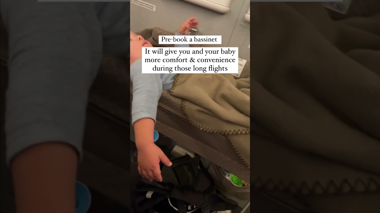 Part 1 of 5. Follow for the rest of the series #flyingwithbaby #traveltips #babytravel