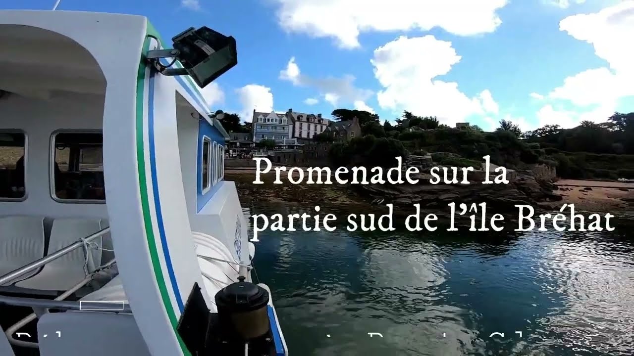 Ile de Bréhat, visite de la partie sud, ses ruelles typiques, ses paysages, ses fleurs, le bourg..