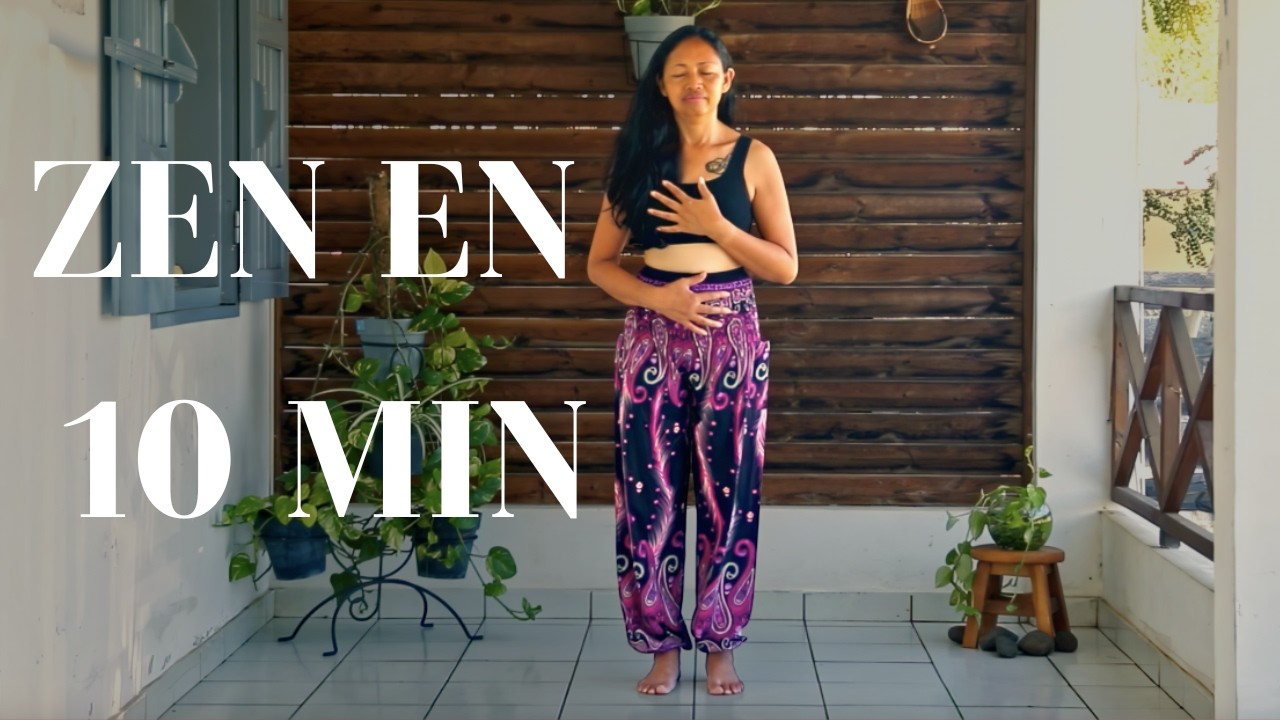 Yoga anti-stress – 10 minutes debout et sans tapis - aline.yoga