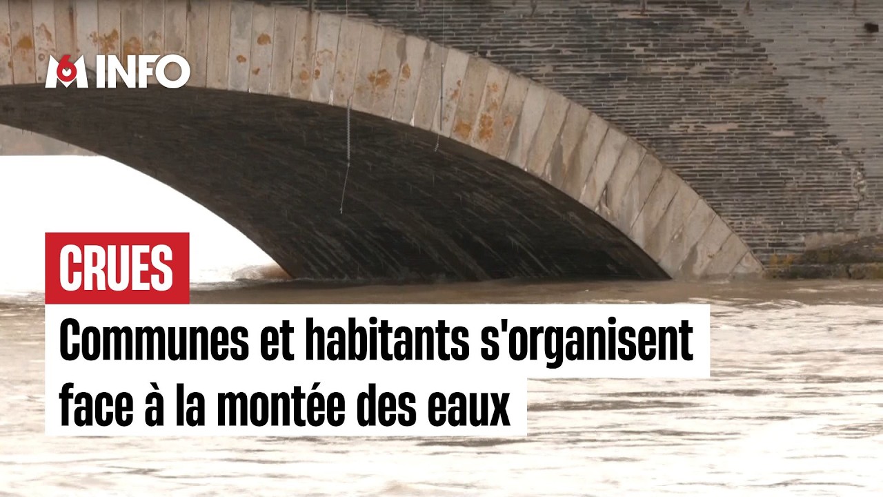 Crues : communes et habitants s'organisent face à la montée des eaux
