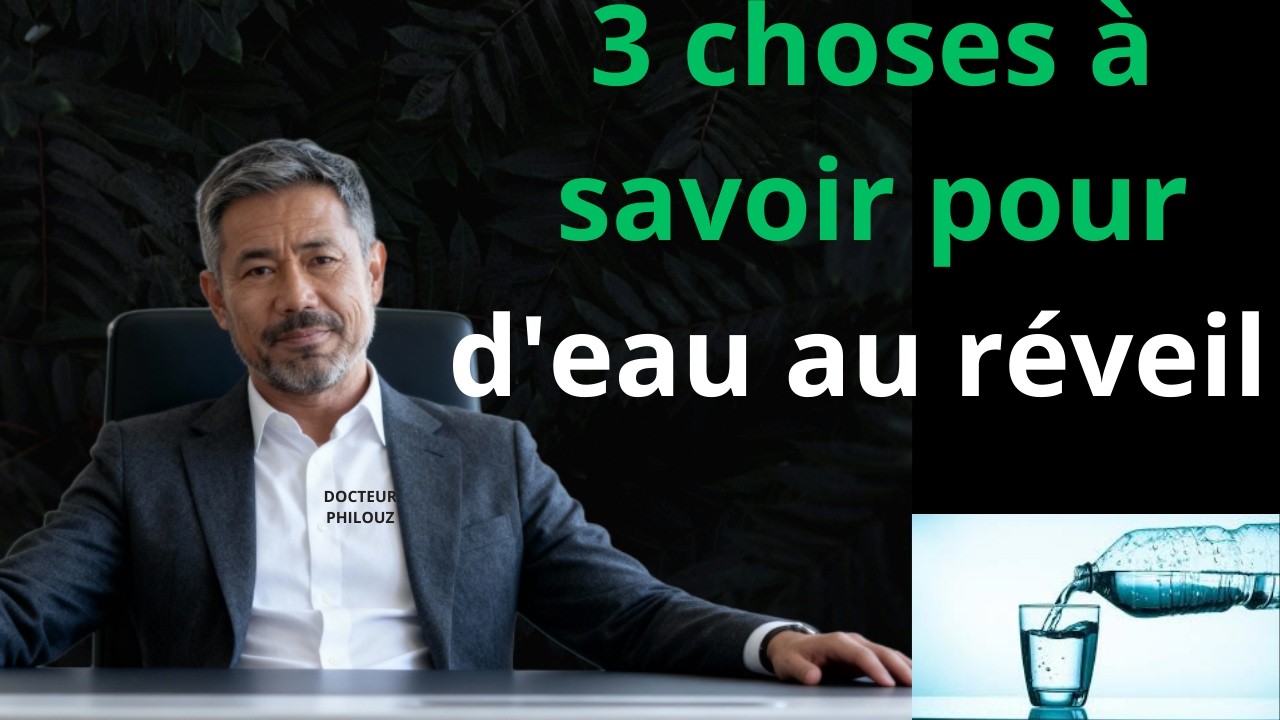 : Boire de l’eau à jeun : que dit vraiment la science ? | Avis d’un médecin