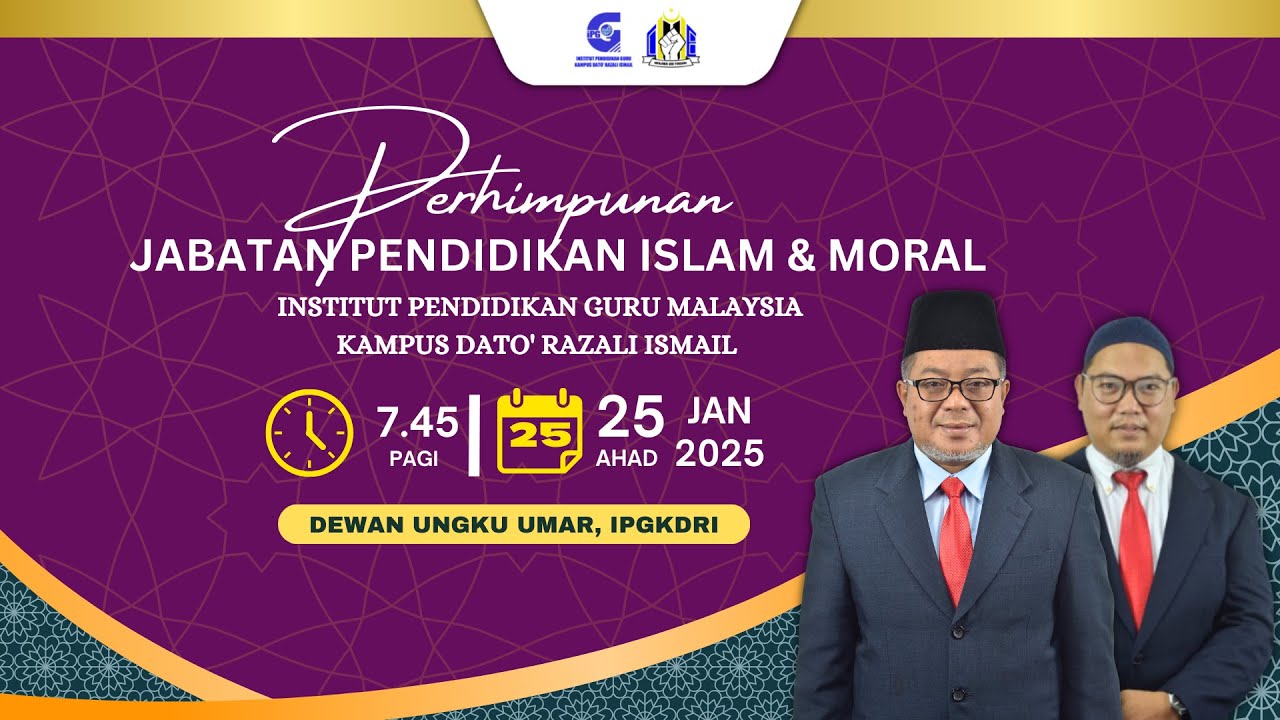 Perhimpunan Jabatan Pendidikan Islam & Moral