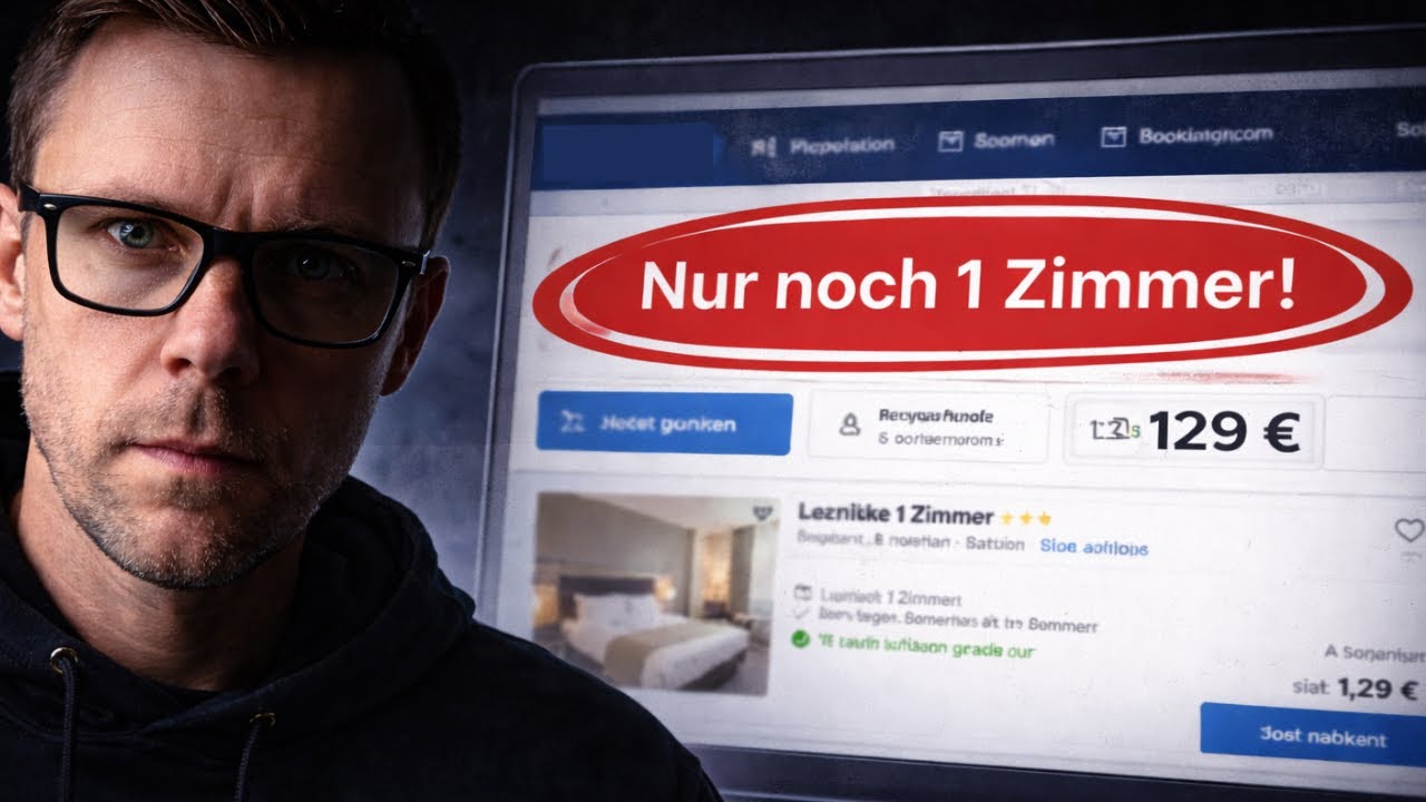 Booking.com Trick: „Nur noch 1 Zimmer“ so zahlst du weniger