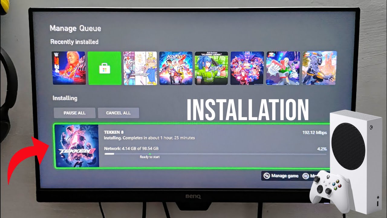 TEKKEN 8 INSTALL on Xbox Series S (2025)