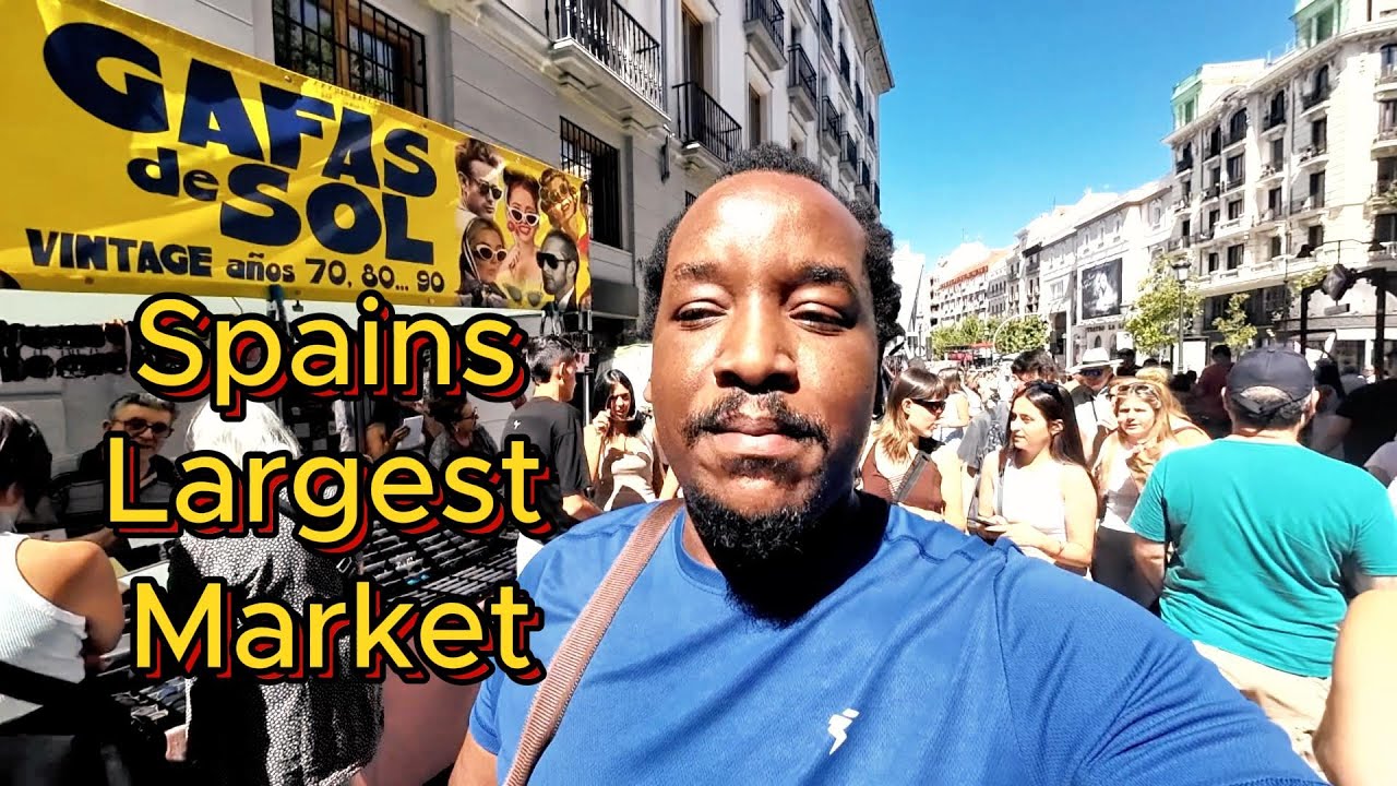 Madrid 🇪🇸 | Exploring El Rastro &ndash; Spain's Largest Flea Market