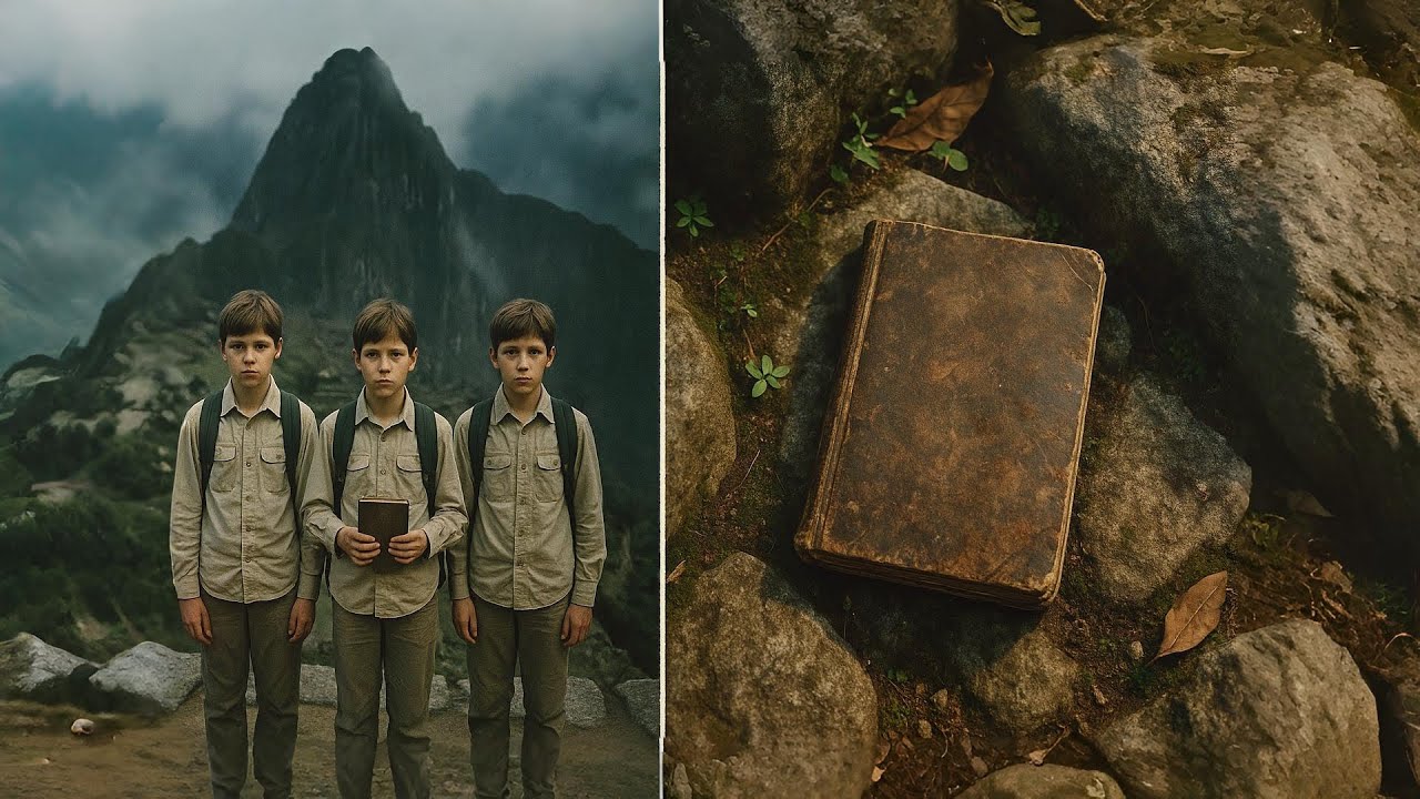 En 2001, trillizos desaparecen en Machu Picchu — 18 años después, un turista encuentra su diario.