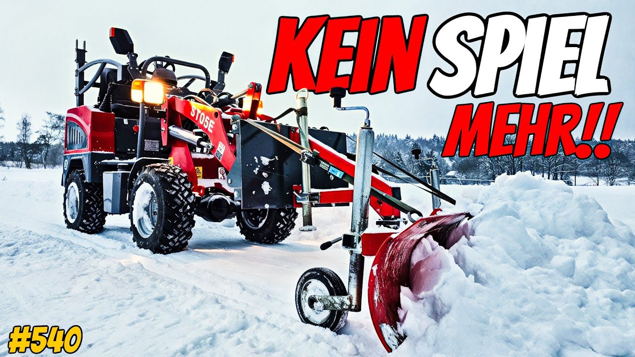 Der KAMPF gegen die MASSEN | Neubau SCHNEESCHILD | #diy Metallbau | #vlog #540