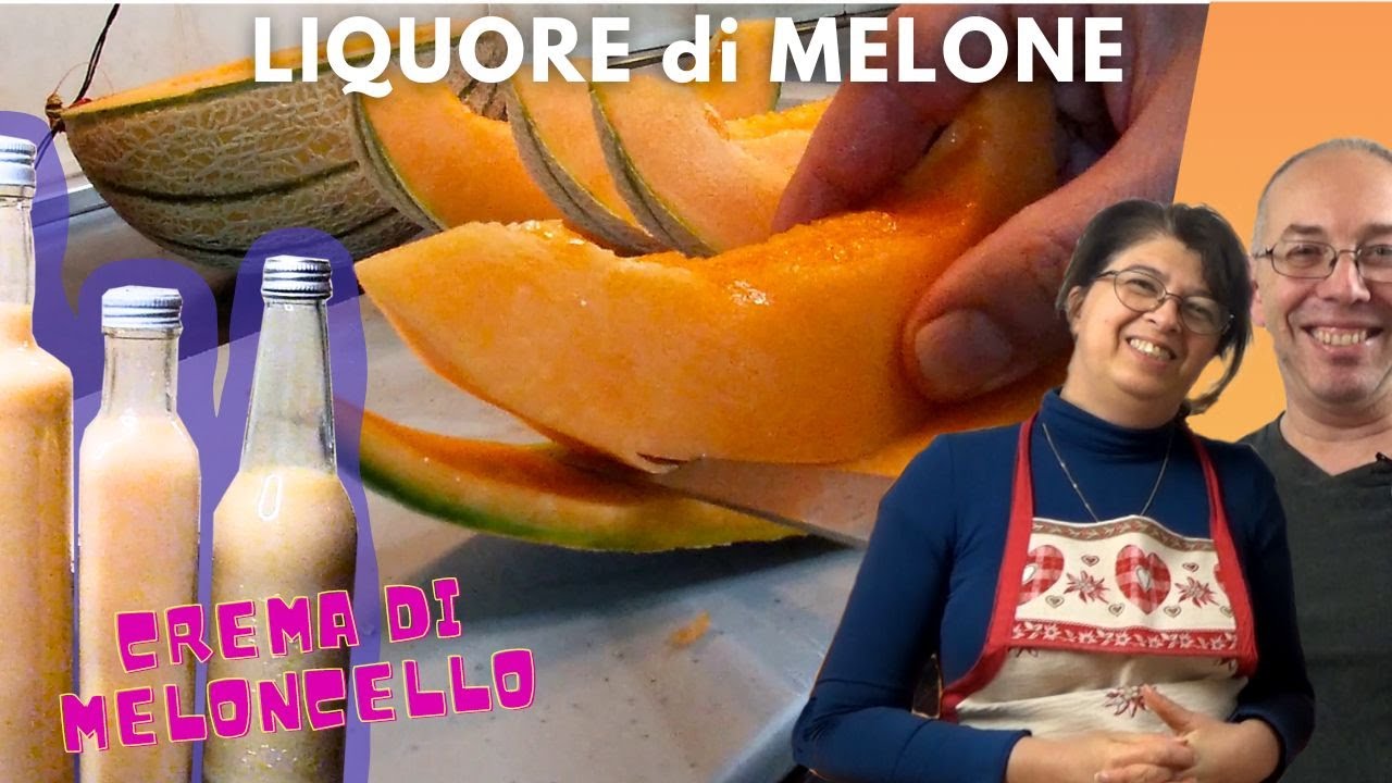 LIQUORE DI MELONE: crema di meloncello fatta in casa