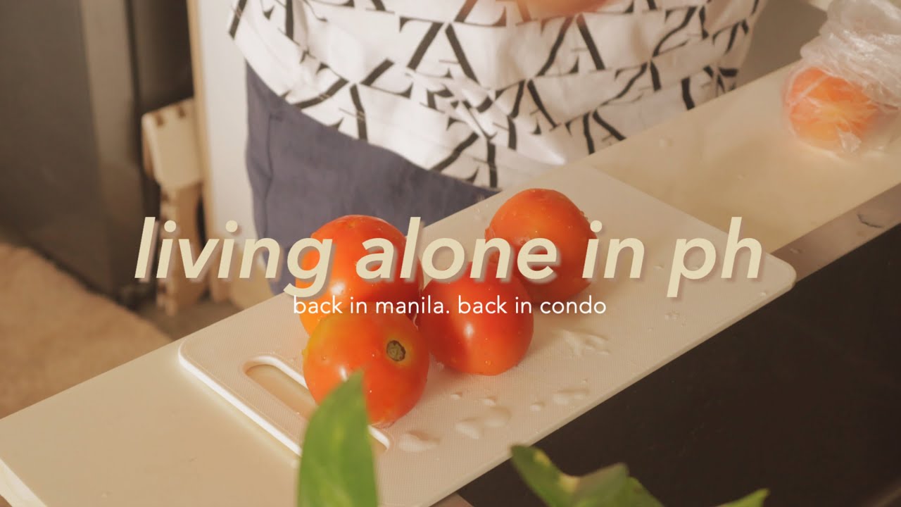 condo cleaning, laundry, kimchi jigae, sinigang, adulthings ✨ | living alone in the Philippines