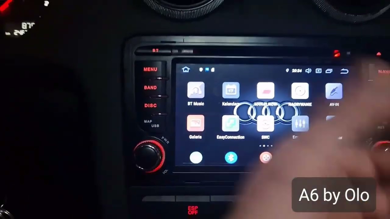 Audi A3 8P - Stacja multimedialna Android