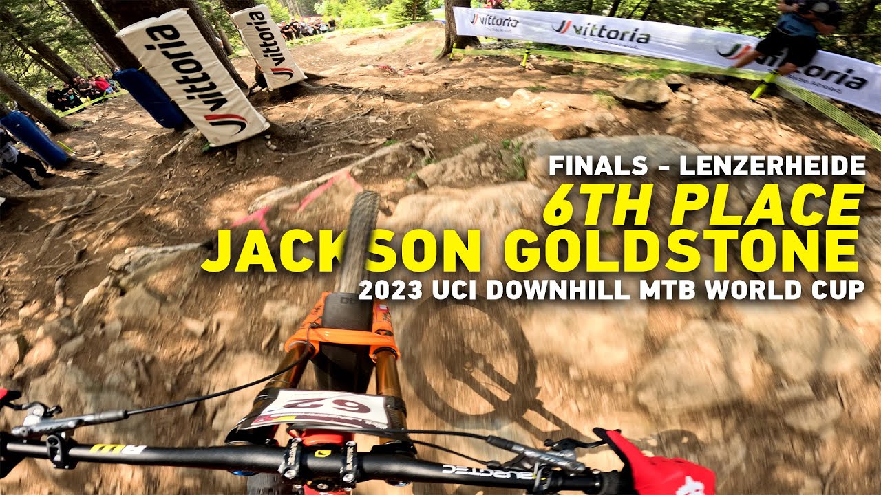 GoPro: Jackson Goldstone FINALS - 6th Place Run | 2023 UCI Downhill MTB World Cup in Lenzerheide