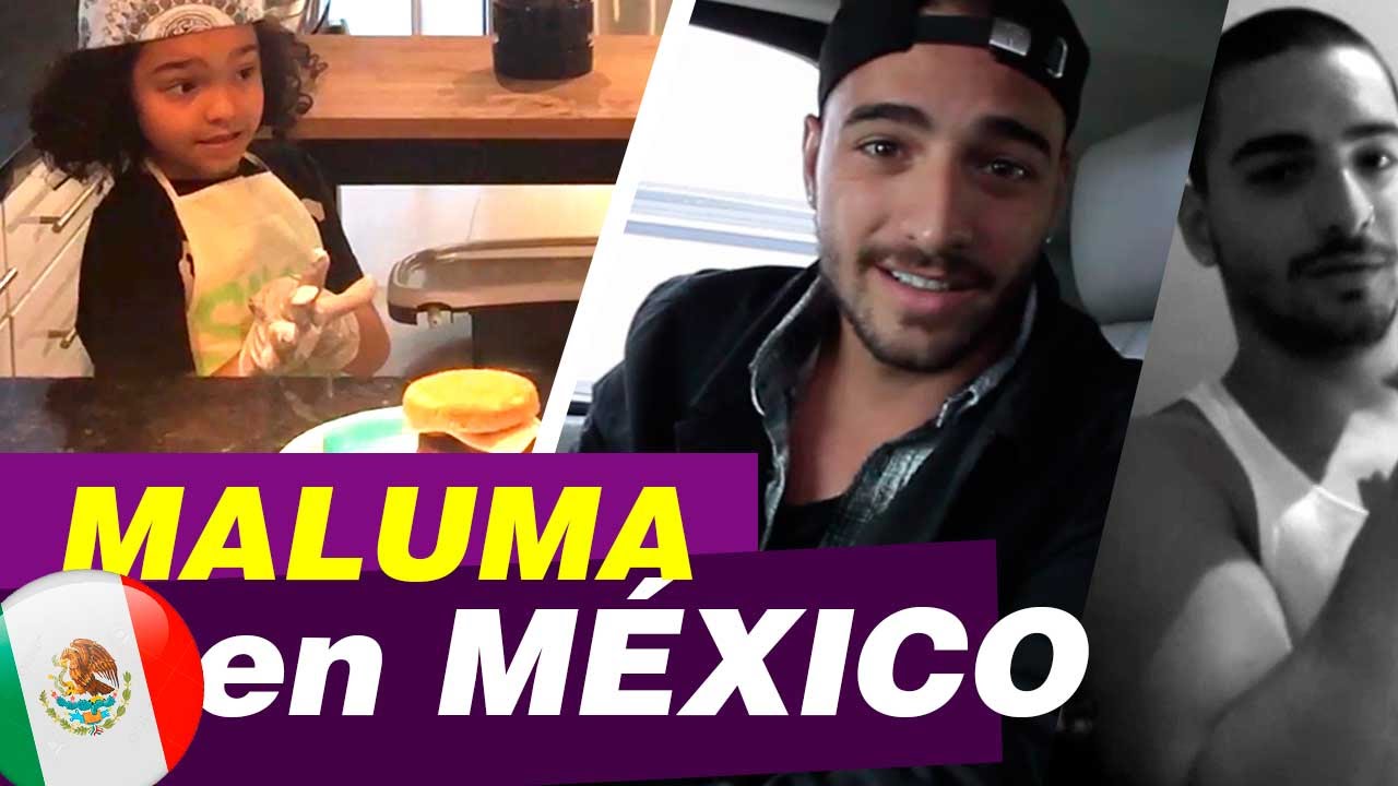 Maluma en México y una hamburguesa con “Romeo” ! / Wazza y Maluma