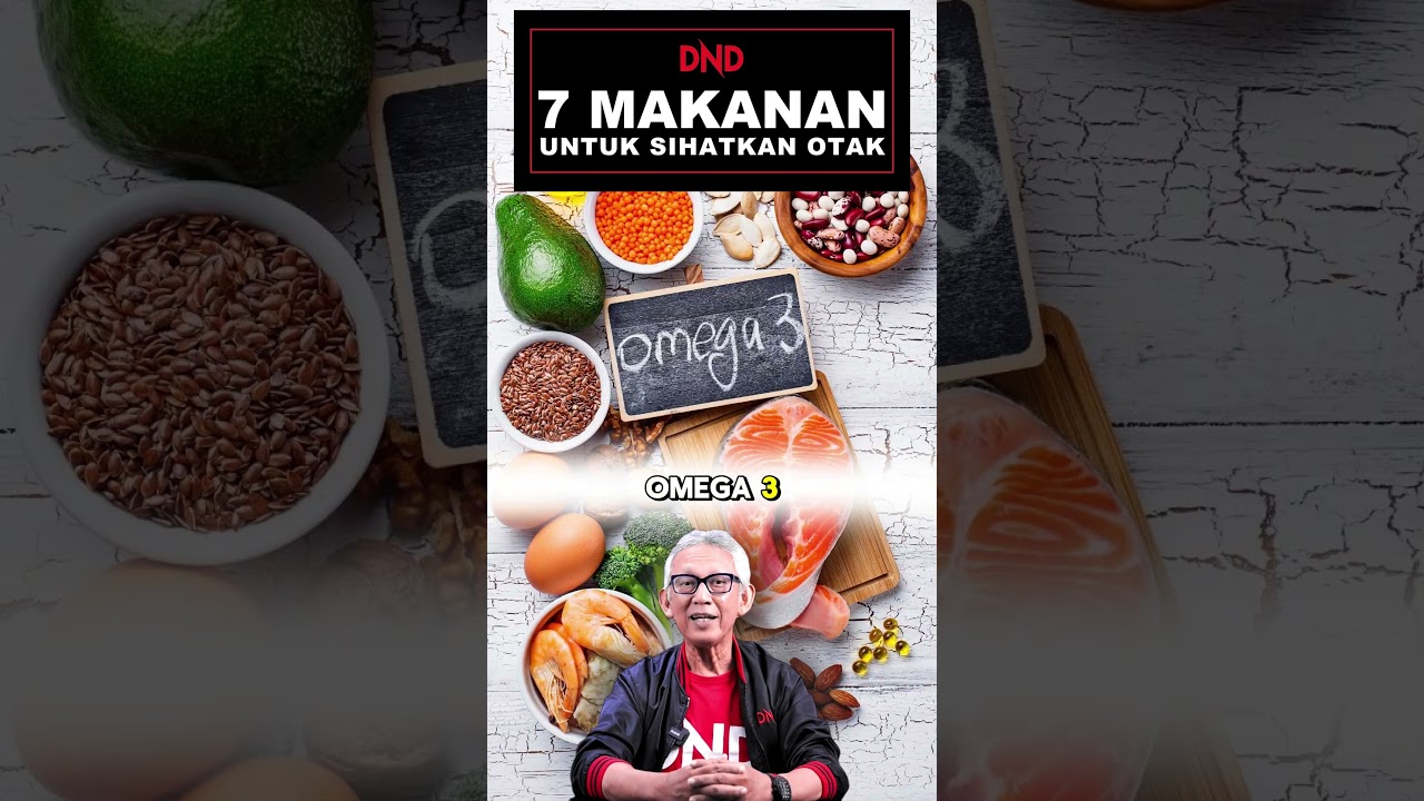 7 MAKANAN UNTUK SIHATKAN OTAK