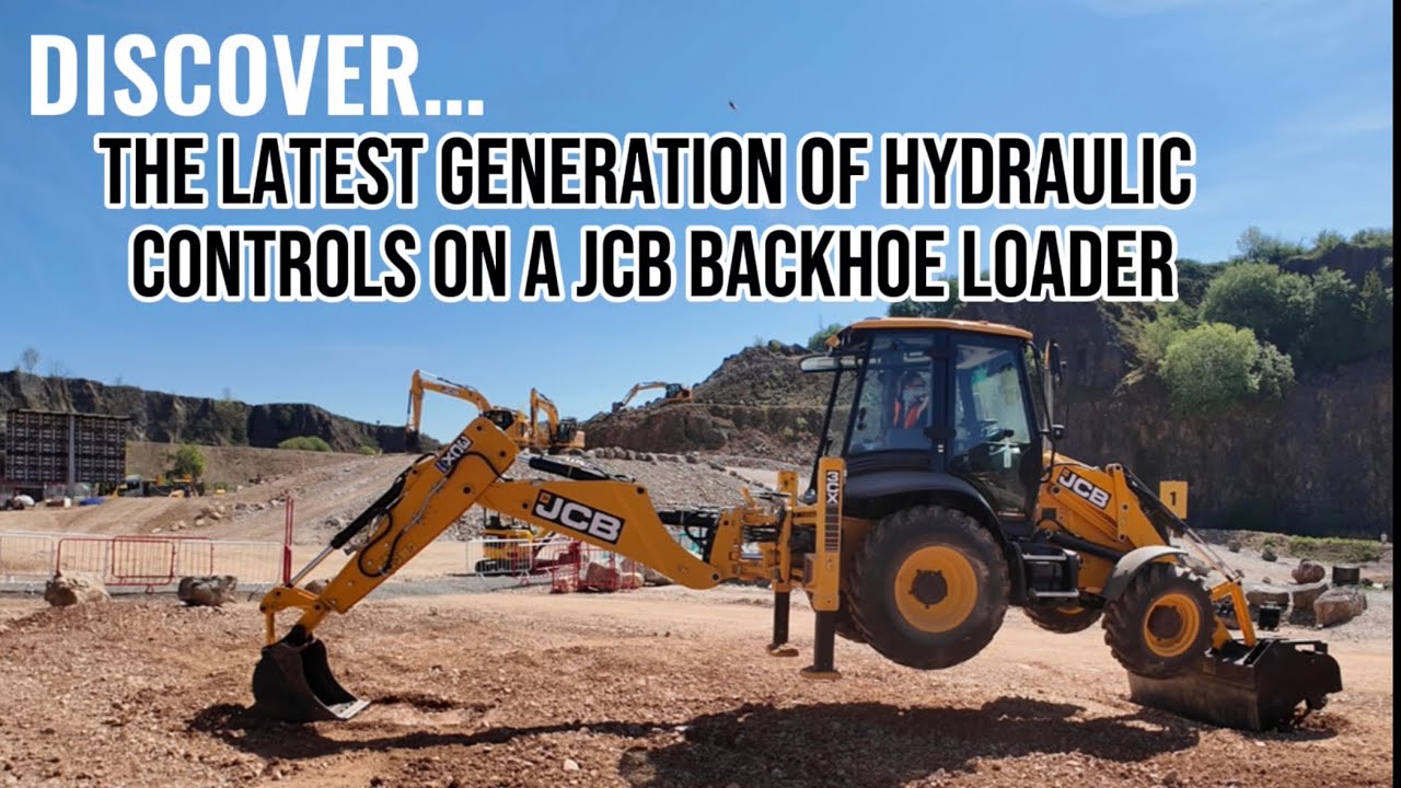 Тестирование новых функций новейшего экскаватора-погрузчика JCB EH