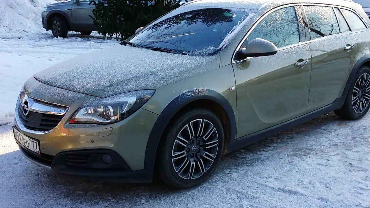 Opel Insignia 2015 Country Tourer interior overview