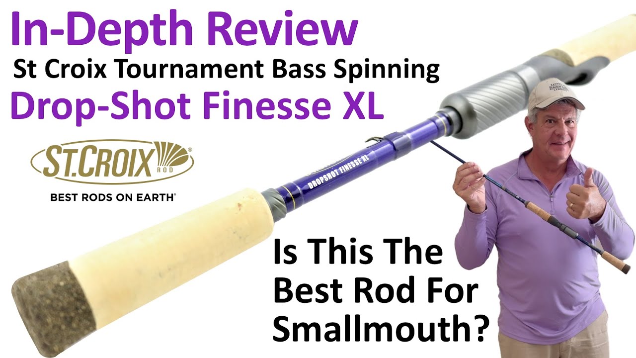 St. Croix Rod Review: The Best Rod for Smallmouth? The Legend Tournament 7'3
