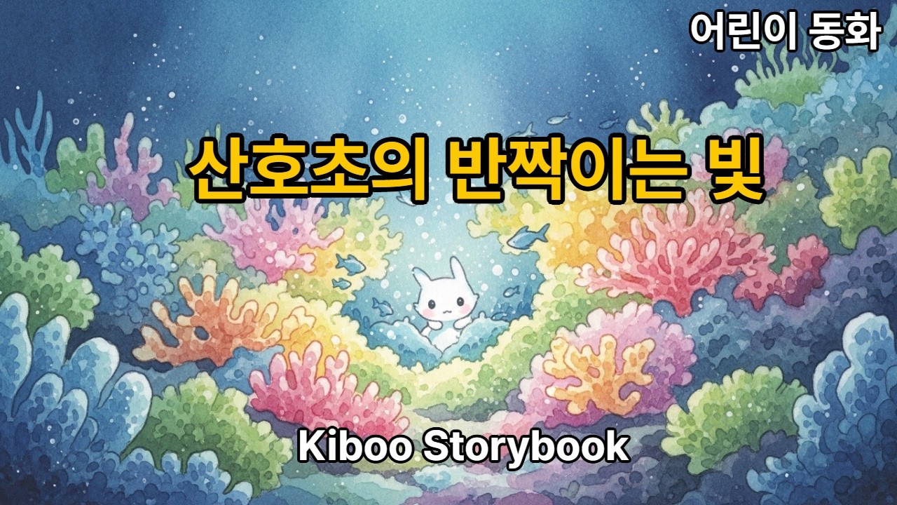 산호초의 작은 빛 “Lumi’s Gentle Glow” 🌊✨#103