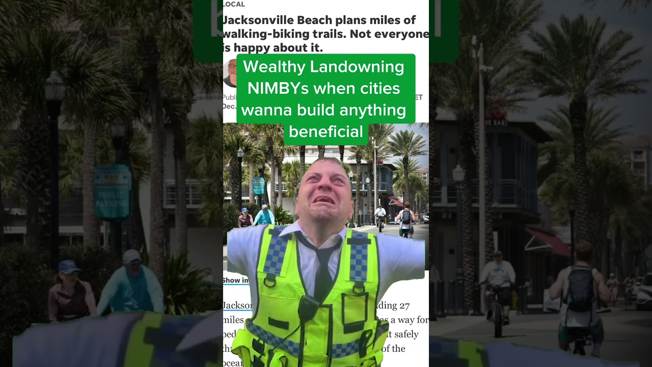 Wealthy NIMBYs ruin cities! #cycling #nimby #yimby #urbanism