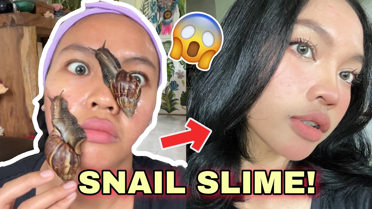 I TRIED SNAIL FACIAL! With MAKEUPTUTORIAL