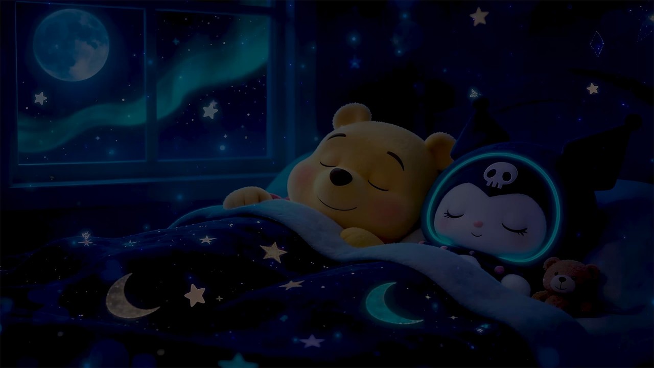 Kuromi & Pooh Night Lullaby | Soft Melodies for Sweet Dreams