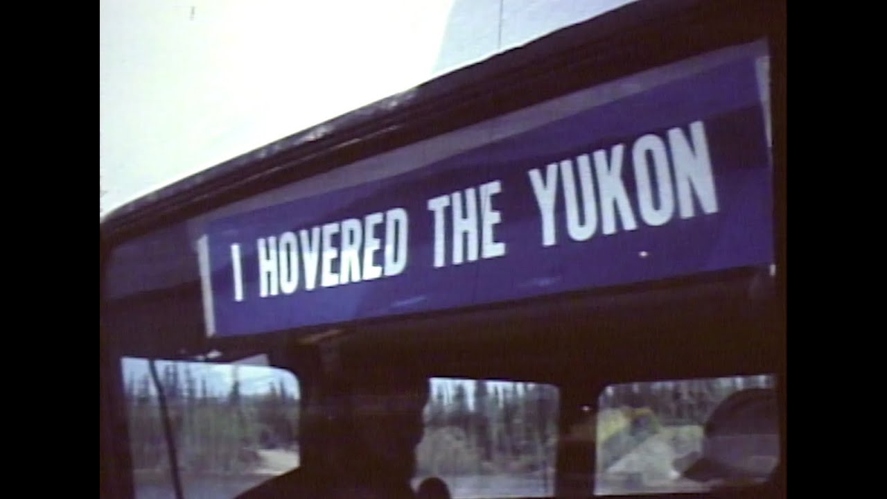 Yukon River hovercraft, 1975
