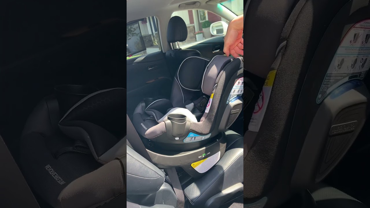 Installing our new EVENFLO revolve 360 car seats! #carseats