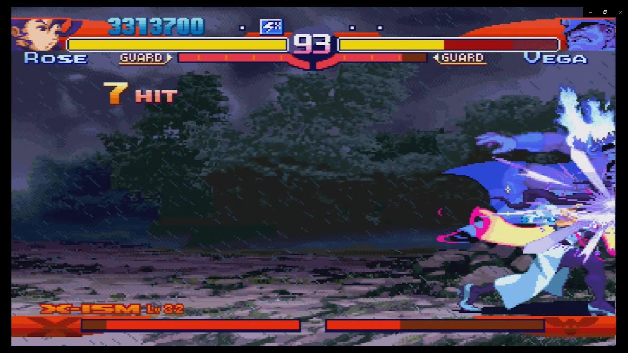 Street Fighter Zero 3 (SEGA SATURN) - Rose WT Level 32 (X-ISM)