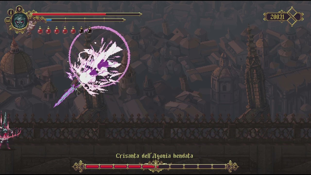 Blasphemous-Crisanta dell'Agonia bendata