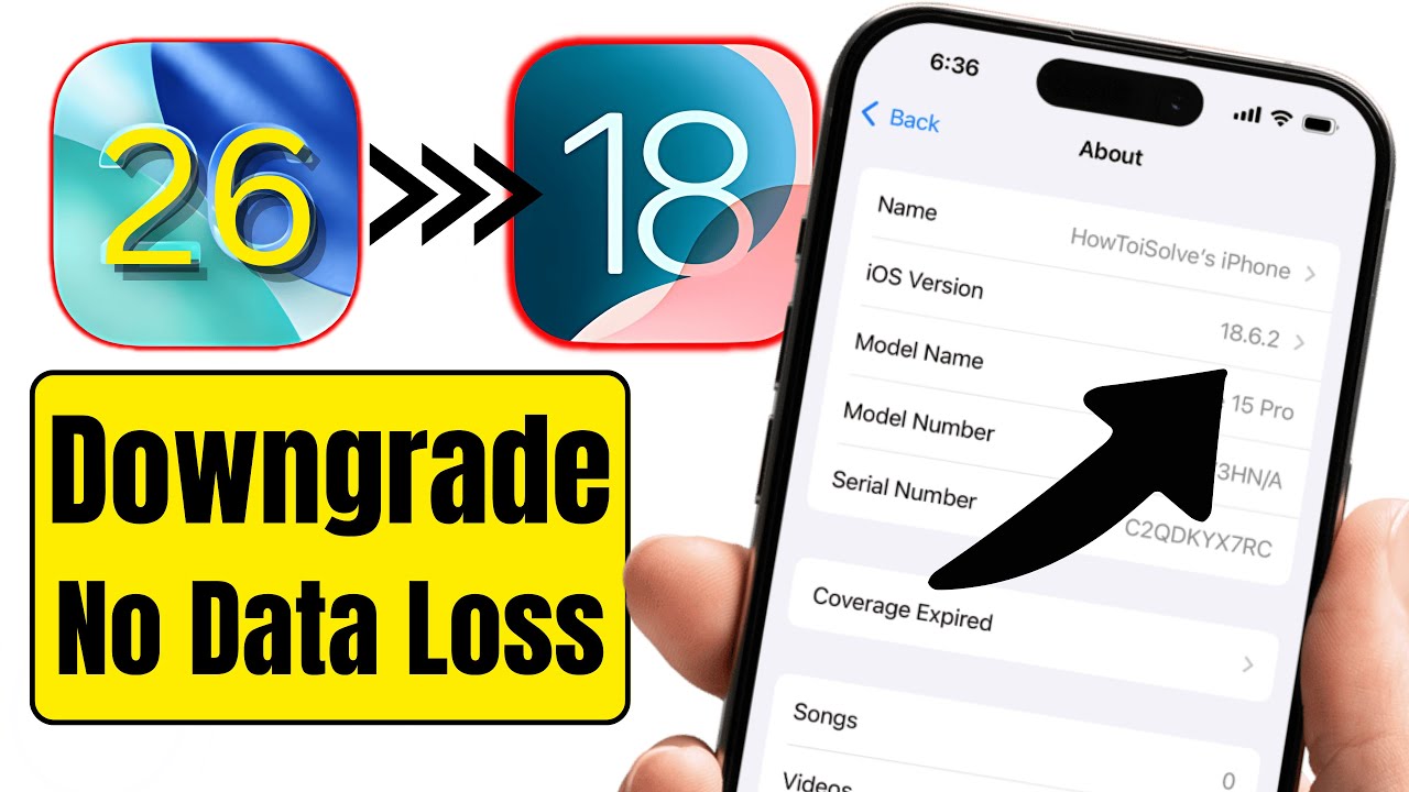 How To Downgrade iOS 26 to iOS 18 Without Losing Any Data (Safely)
