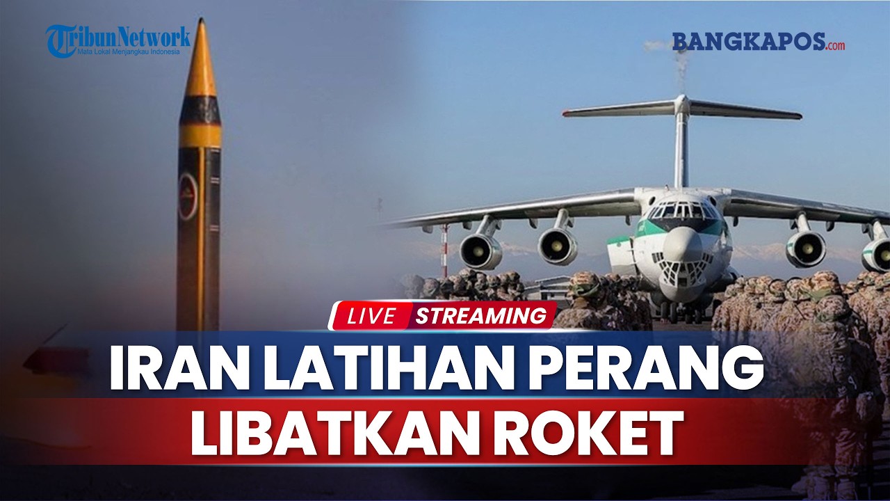 Kode Perang Menguat! Militer Iran Gelar Latihan Tempur Berskala Besar, Rudal hingga Roket Dikerahkan