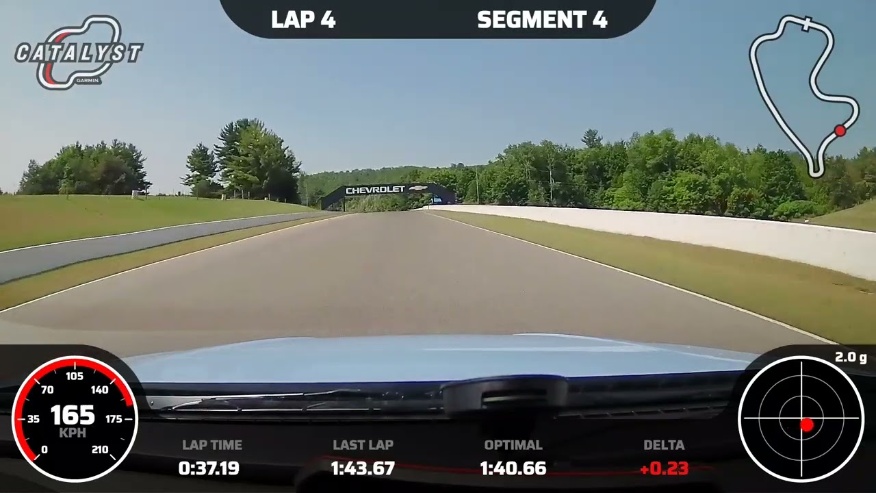 Elantra N at Canadian Tire Motorsport Park GP Track 1:41.13