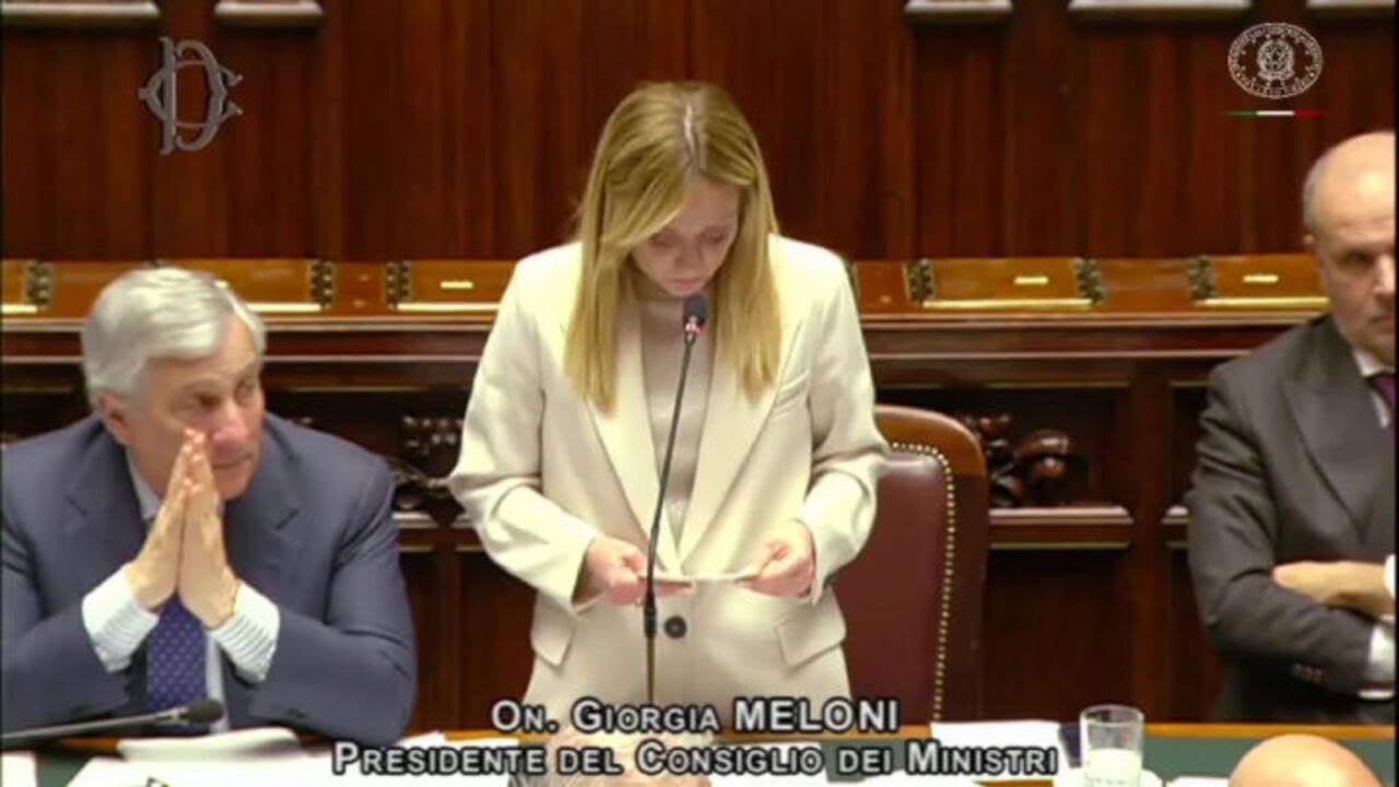 Meloni: Nessun Capo di Stato o Governo in Parlamento su crisi in Iran, neanche Sanchez