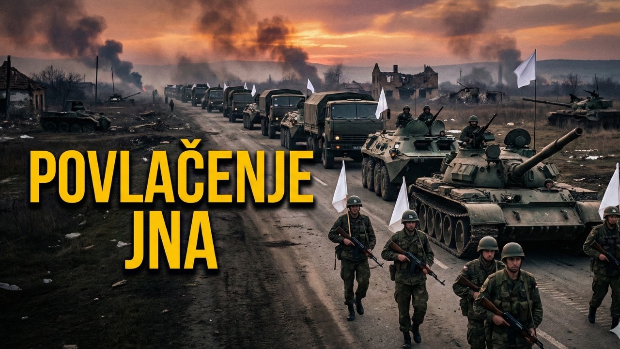 Kako se JNA povukla iz Hrvatske 1991–1992 – raspad jedne vojske!