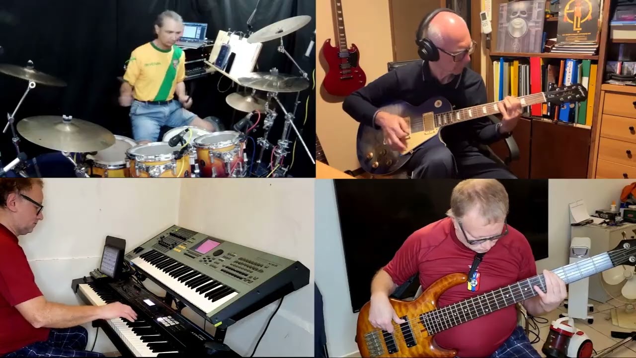 GENESIS -Lilywhite Lilith  HD guitar, bass, drums, keyboards international remote cover band