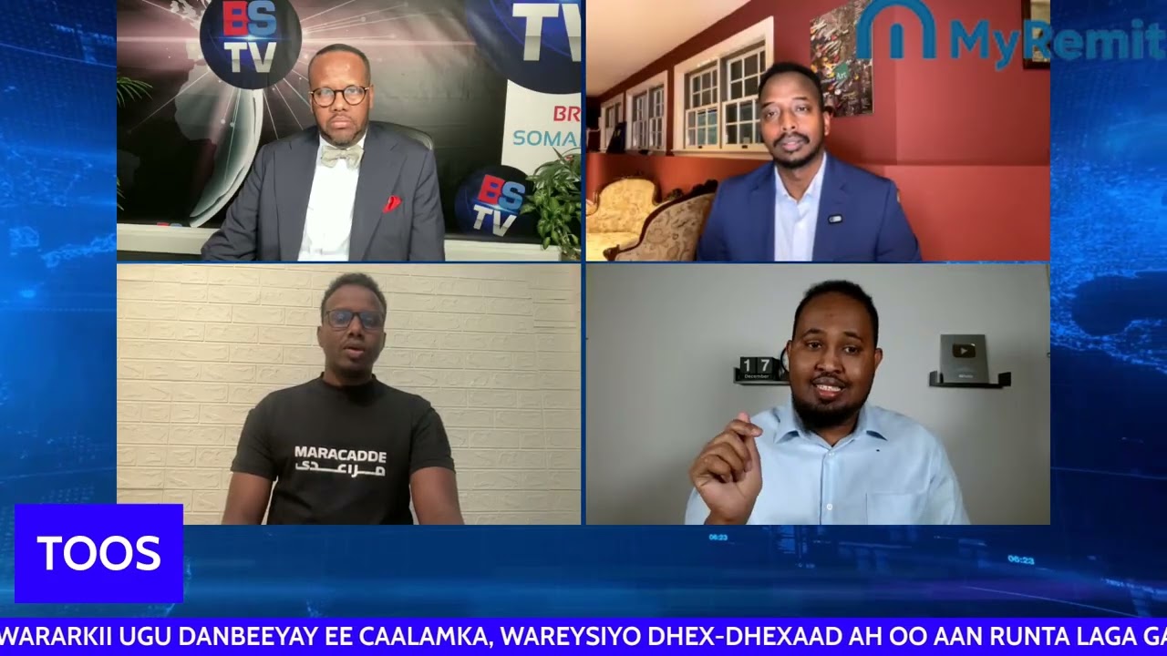 Somali Brit TV:  DOOD FARAHA LAYSAGA GUBTEY- CABDI IFTIIN IYO XUSSEIN JAAMAC