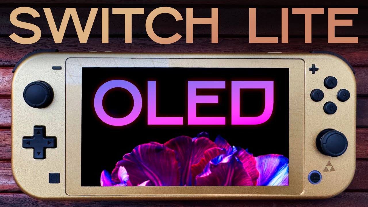 Nintendo не выпустила Switch Lite OLED, поэтому я сделал его себе сам!