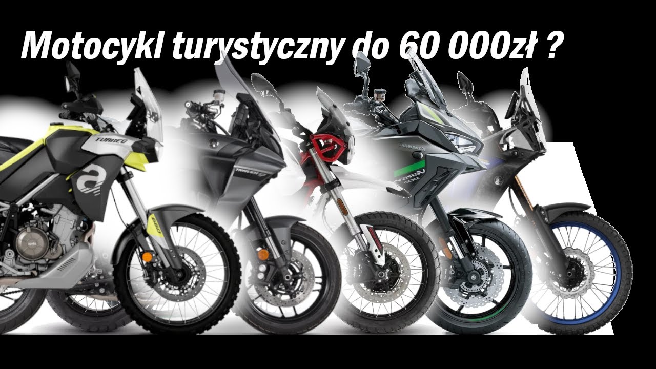 Najciekawsze motocykle turystyczne do 60 000zł [Tracer 9, Tuareg 660, Versys, Transalp, F900 XR]