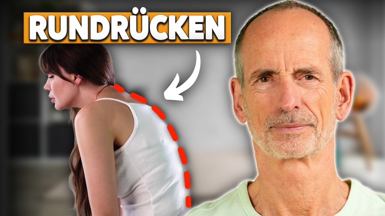 Runder Rücken? 4 Übungen für die entspannt aufrechte Haltung