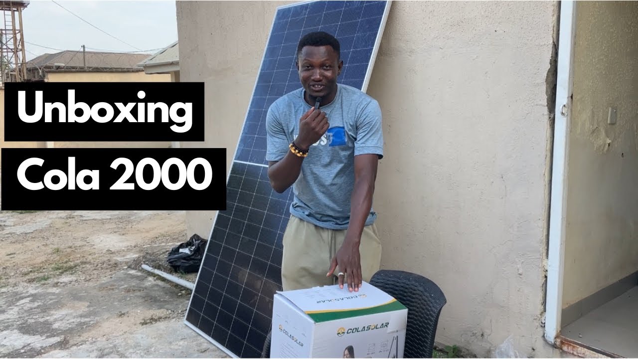 Распаковка моего солнечного генератора Cola Solar Generator 2000 — подробный обзор